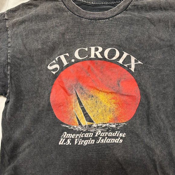 St.Croix Cropped Tee - Picture 2 of 4